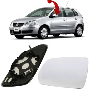 Vw Polo Sol Ayna Camı 2005-2009 6Q0857521E
