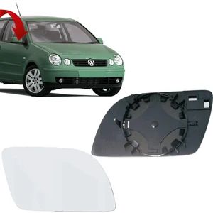 Vw Polo Sağ Ayna Camı 2002-2004 6Q0857522C