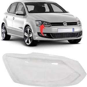 Volkswagen Polo Sağ Far Camı 2010-2017