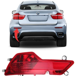 Bmw X6 E71 2007-2014 Arka Tampon Reflektörü Sol 63147187219