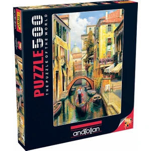 500 Parçalık Puzzle - Venedik'te Pazar 3543