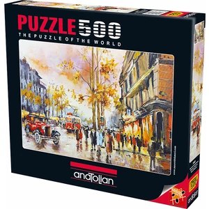 500 Parçalık Puzzle / İstanbul'da Akşamüstü - Kod 3563