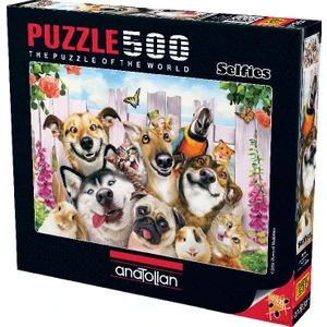 500 Parçalık Puzzle / Dostlarla Selfie - Kod 3584