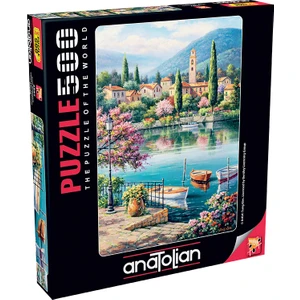 500 Parçalık Puzzle - Gölde Akşamüstü 3597