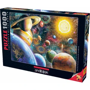 1000 Parçalık Puzzle / Gezegenler - Kod 1033