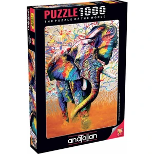 1000 Parçalık Puzzle / Afrika Renkleri - Kod 1054