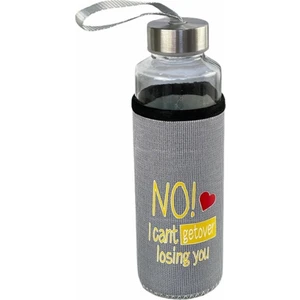 Lüx Cam Keten Kılıflı Matara No Getover 400 ml