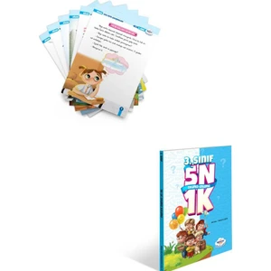 Öğretmen Evde Yayınları 3. Sınıf Nisan Ara Tatil Seti - 3. Sınıf 5N1K Okuma Anlama Kitabı