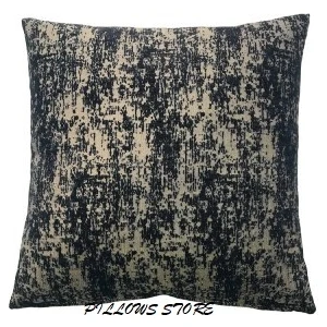 Pillows Store Vintage Desenli Siyah-Gold  Kırlent Kılıfı 45CM*45CM