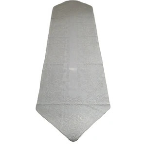 Yıldızhan Çeyiz Kırmızı Dekoratif, Şık, Örme, Tül, Dantel Ranır (Runner) 40 x 140 cm
