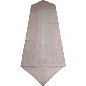 Yıldızhan Çeyiz Kırmızı Dekoratif, Şık, Örme, Tül, Dantel Ranır (Runner) 40 x 140 cm