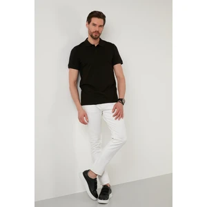 Regular Fit Pamuklu Düğmeli Polo T Shirt Erkek Polo 5902326