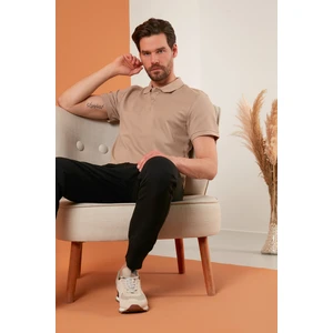 Regular Fit Pamuklu Düğmeli Polo T Shirt Erkek Polo 5902326