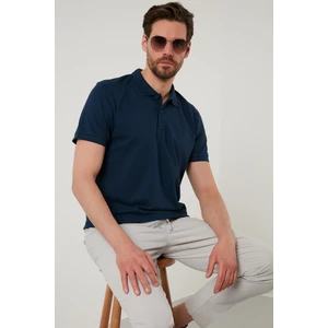 Regular Fit Pamuklu Düğmeli Polo T Shirt Erkek Polo 5902326