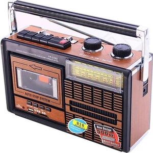 FP-319U Nostaljik USB Sd Fm Radyo Kaset Çalar Müzik Player