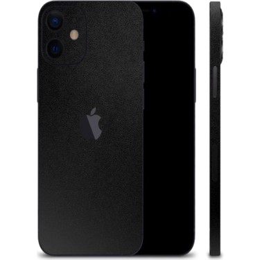 ECR MOBILE Iphone 12 Mini Mat Siyah Arka Kaplama Fiyatı