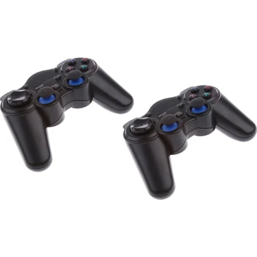 2x Kablosuz Oyun Denetleyicisi Oyun Pad Joystick Android Tv Tablet Pc Ps3