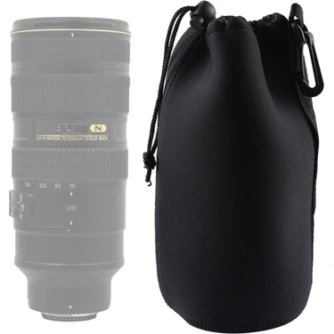 Hongshou 10X22 cm Neopren Slr Kamera Lens Taşıma Çantası（siyah） (Yurt