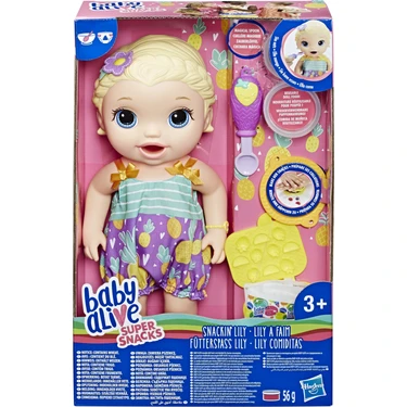 Baby Alive Lily ile Mama Eğlencesi -