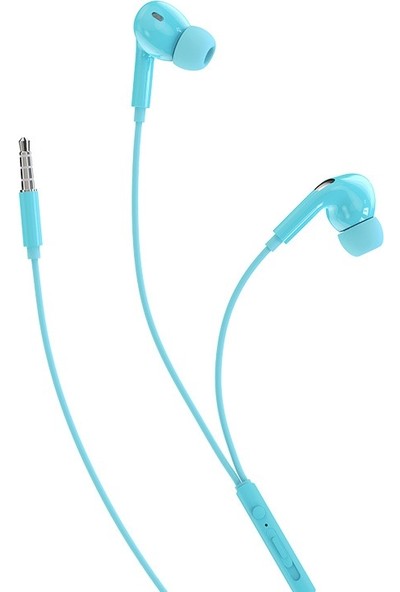 Rock Space ES07 Stereo Kablolu Kulak Içi Kulaklık Mavi