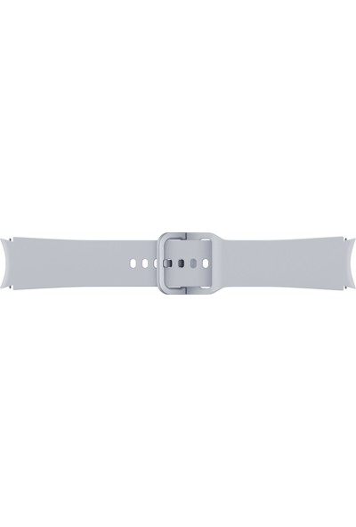 Samsung Galaxy Watch4 & Watch5 Spor Kordon (20MM, M/l) - Gümüş