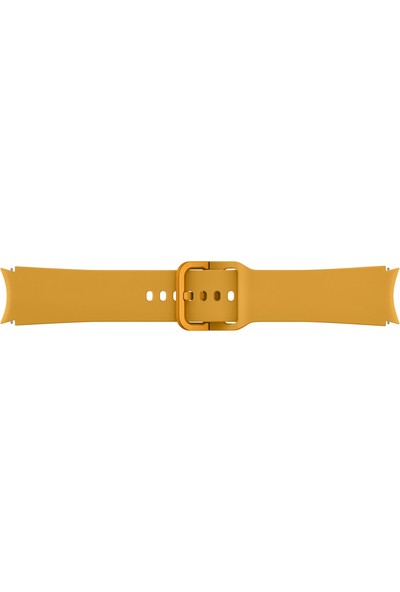 Samsung Galaxy Watch4 & Watch5 Spor Kordon (20MM, M/l) - Sarı