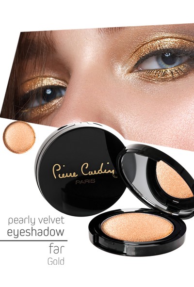 Pierre Cardin Pearly Velvet Eyeshadow - Göz Farı - Gold