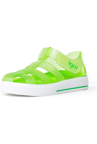 Igor S10171 Star Çocuk Fıstık Yeşili Sandalet