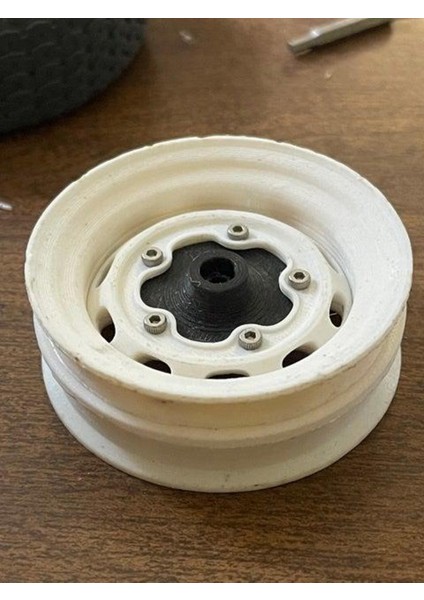 3dsets 2.2 Tekerlek B Ön 2mm Spacer Plastik Aparat