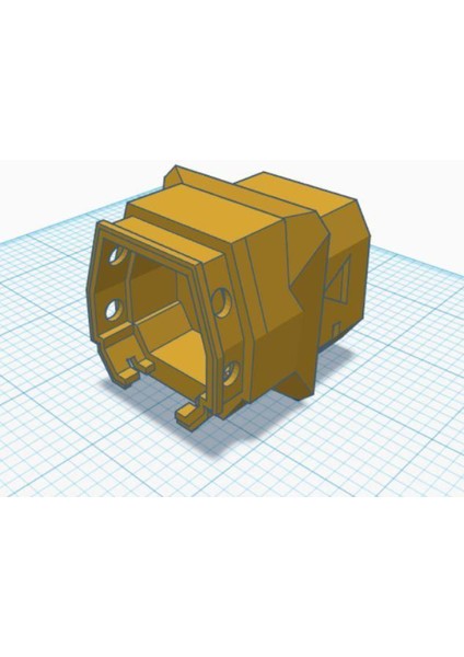 Geri Tepme Nerf Stok Adaptörü Plastik Aparat