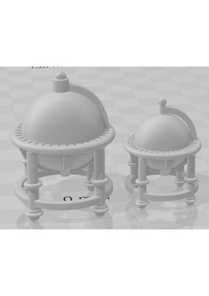 Gotik Küre - Taş Skull Studios Plastik Aparat