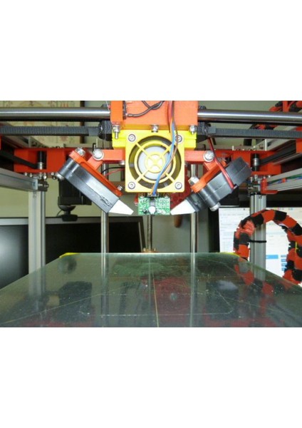 Corexy Yazıcısı Için Radyal Baskı Soğutma Fanları Plastik Aparat