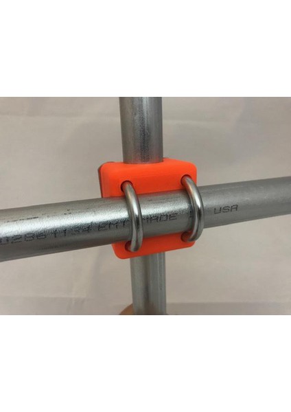 U-Bolts Kullanarak Emt Için Makerpipe Crossover Kelepçe Plastik Aparat