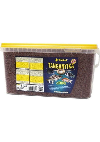 Tanganyika Chips Ciklet Balıkları Için CIPS YEM 5000 ml