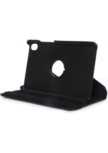 Apple iPad Air 2 Tablet Kılıf Dönerli Kapaklı Standlı Tam Koruma+ Kırılmaz Cam