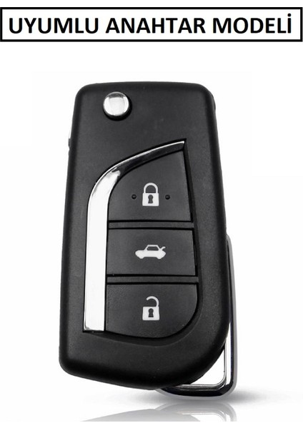 Toyota Corolla Auris Yaris Avensis Silikon Anahtar Koruma Kılıfı Yeşil modelleri