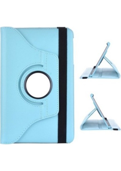 Samsung Galaxy Tab A 8.0 Kılıf T290 2019 360 Dönen Lastikli+Kalem