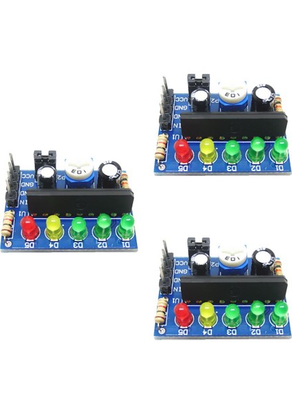 Charmant 3 Piece Güç Seviyesi Göstergesi Pil Pro Ses Seviyesi Gösterge Modülü