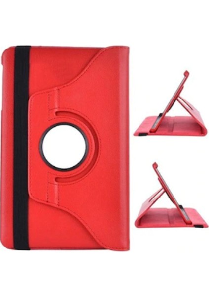 Apple iPad 2 3 4 .nesil Kılıf 360 Derece Dönerli Standlı Deri 9.7+ Kırılmaz Cam