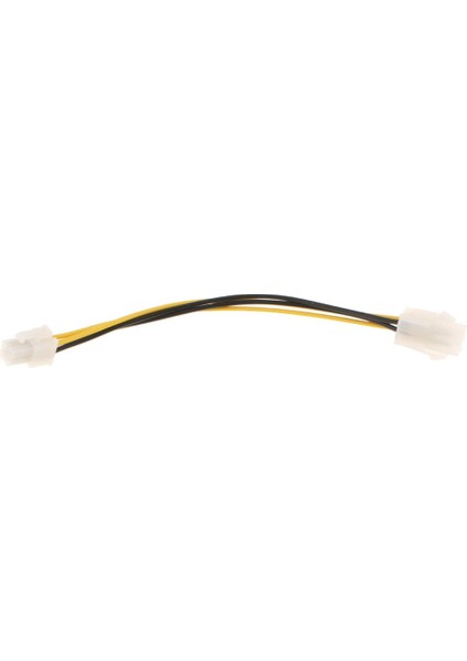 Charmant 5 Adet 18 cm / 7 Inç 4-Pin Güç Uzatma Kablosu Atx 12 V 4 Pin Lp4 Fiş