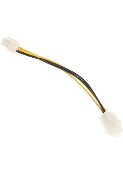 Charmant 5 Adet 18 cm / 7 Inç 4-Pin Güç Uzatma Kablosu Atx 12 V 4 Pin Lp4 Fiş