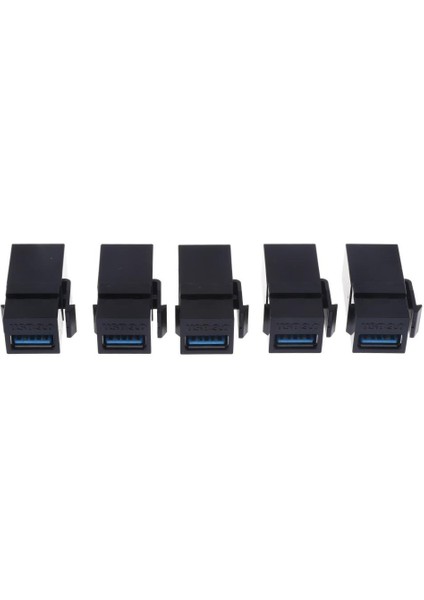 15PACK USB 3.0 Keystone Bir Kadın Bir Kuplör Eklemek Konektörü