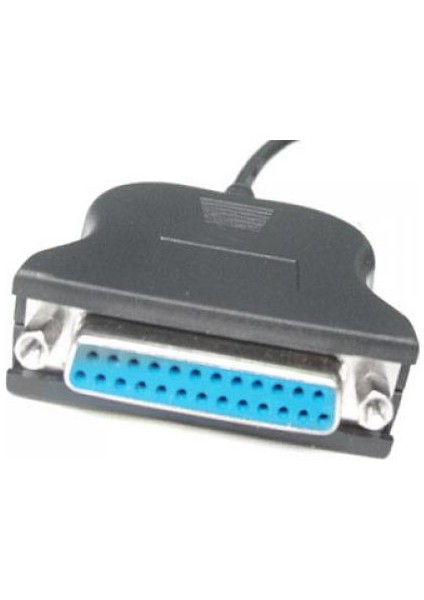 USB Tipi Erkek Db-25 Kadın Paralel Yazıcı Dönüştürücü