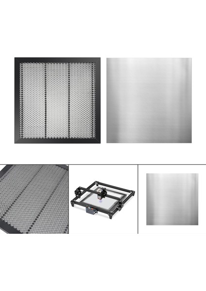 Petek Panel Çalışma Platformu 22MM Kalın Kesme Makinesi Için 22MM Kalın Kesme Makinesi 11.81X11.81X0.87 Inç