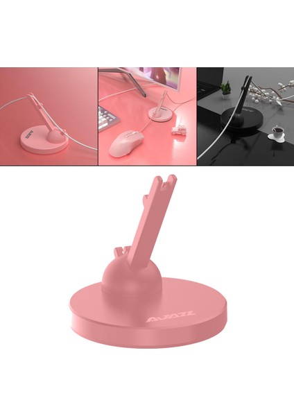 Fare Kablo Tutucu Stabil Tel Organizatör Fareler Için Bilgisayar Oyun Fare Pembe indirimleri