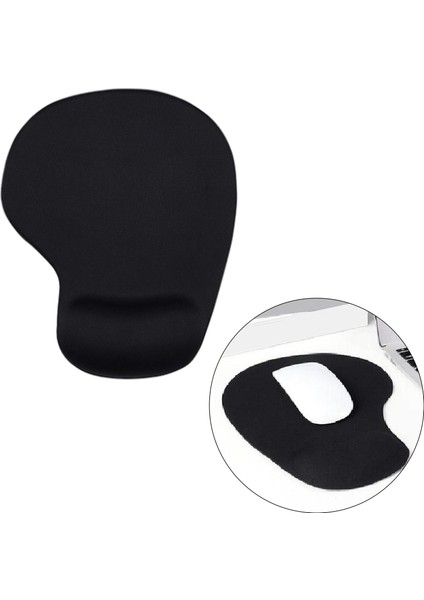 Mouse Pad Kauçuk Mat El Dinlenme Ergonomik Ofis Ev Dizüstü Bilgisayar Için Siyah modelleri