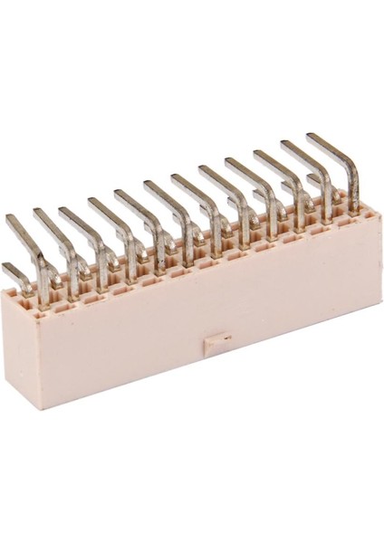 1 Adet 24PIN 24 Pin Güç Kaynağı Pcb Lehim Atx L Açılı Fiş Konnektörü Soketi fırsatları