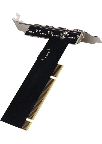 2x Pcı 32BIT 4 + 1 Bağlantı Noktaları Usb2.0 Genişletme Denetleyici Kartı Destek Windows