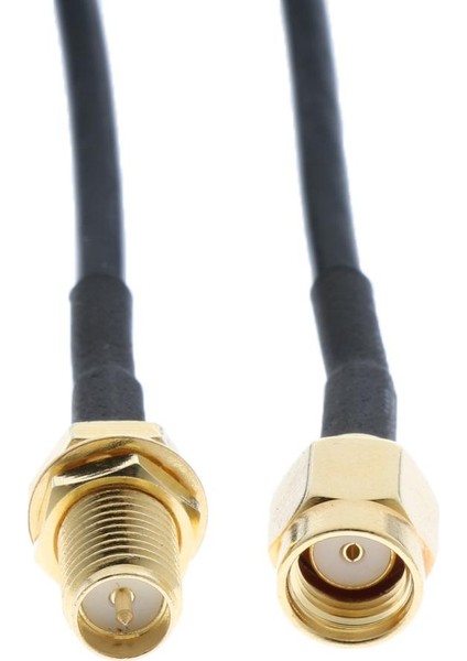 2x Wifi Koaksiyel Anten Rp Sma Uzatma Kablosu Lan Router Ağ Kartı Için # 4(Yurt Dışından)