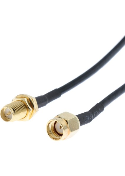 2x Wifi Koaksiyel Anten Rp Sma Uzatma Kablosu Lan Router Ağ Kartı Için # 4(Yurt Dışından)